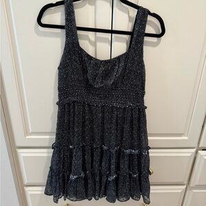 Black and White Women's dress